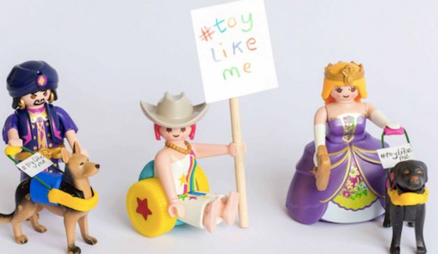 La campagne "Toy like me" avec des personnages Playmobil pas comme les autres...